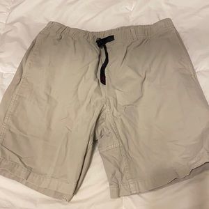 Men’s Gramicci khaki shorts